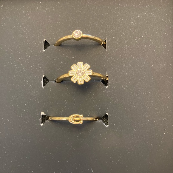 Coach Daisy Ring Set - Picture 2 of 2
